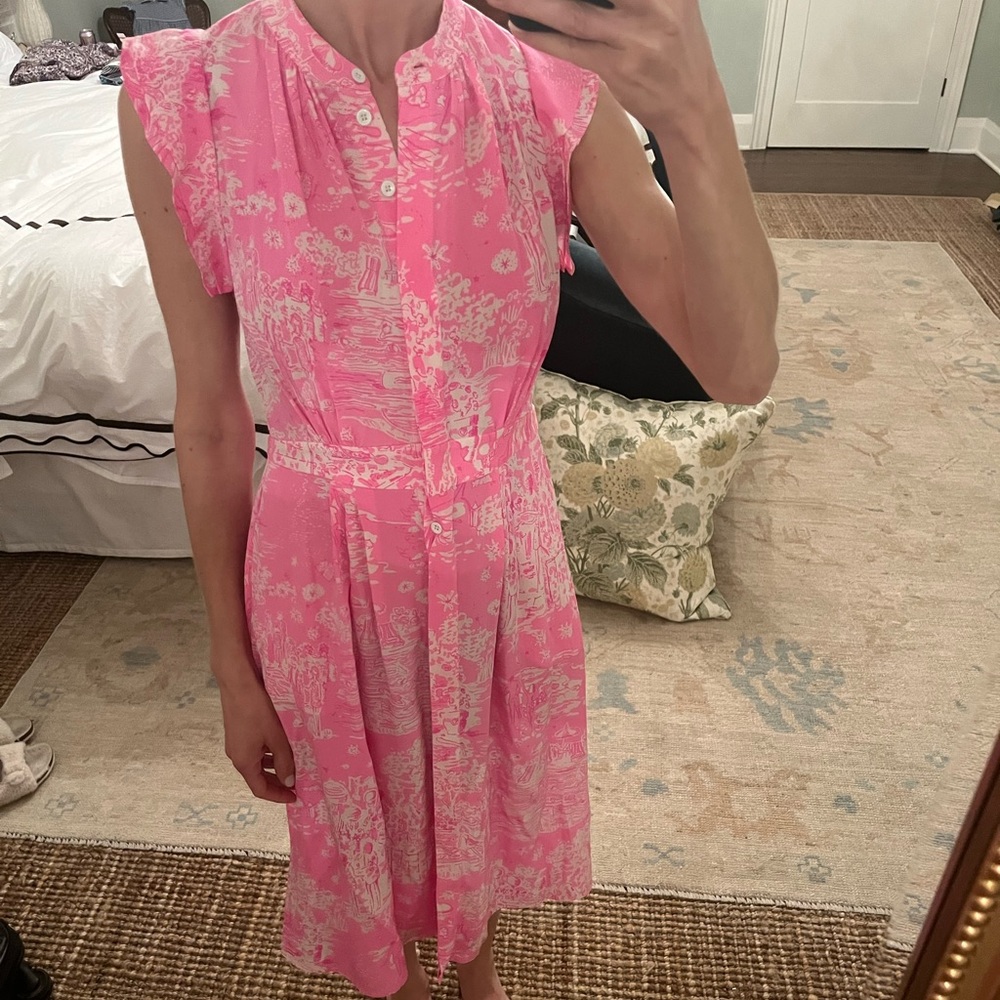 Lilly Pulitzer 100% Silk Dress